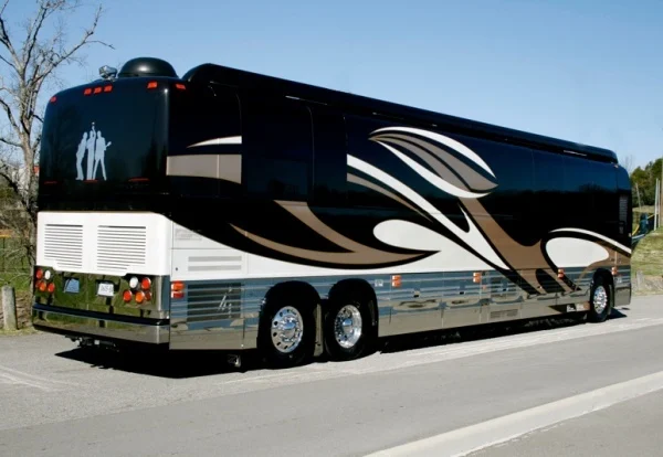 A Diamond Coaches Bus